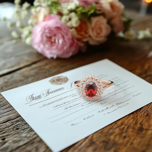 Simulated Gemstone Ring 925 Sterling Silver Zirconia Ring Birthstone Rings for Mothers Valentines Thanksgiving Day Size 6-9 in Saudi Arabia