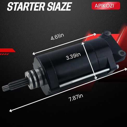 محرك بدء التشغيل يناسب Polaris Ranger XP 900 Crew RZR 1000 XP 4 900 Turbo S RZR Turbo R 4 S PRO XP General 1000 XP 4 4014037 4014548 in Kuwait