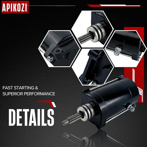 محرك بدء التشغيل يناسب Polaris Ranger XP 900 Crew RZR 1000 XP 4 900 Turbo S RZR Turbo R 4 S PRO XP General 1000 XP 4 4014037 4014548 in Kuwait