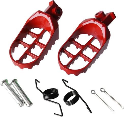 Motorcycle Foot Pegs Pedals Footrests For Suzuki for Yamaha for Honda for KTM 50 65 70 for PW 50 80 for TW 200 for CRF50 70 Moto Dirt Pit(Green) in Saudi Arabia