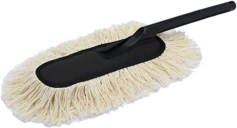 JOPASU Car & Mini Duster Combo – 100% Wax-Treated Cotton for Scratch-Free Cleaning | Regular Duster for Exterior & Mini Duster for Interior | Premium Microfiber, Reusable, Removes Dust & Debris in Saudi Arabia