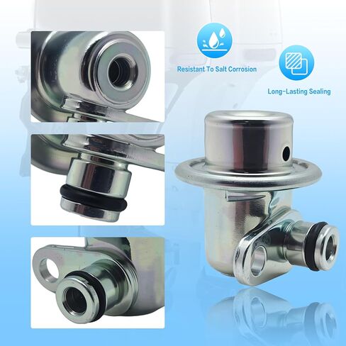 Fuel Pressure Regulator Fit for Suzuki Outboard DF 40/50 DF 60/70 DF 90/115 DF 100/115 DF 140, Replacement for 15760-93J01, 15760-87J00, PR-036 in Kuwait