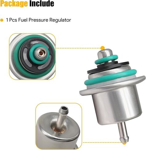 منظم ضغط حقن وقود السيارة لون برونزي مع حلقة معدنية مناسبة لسيارة جيب رانجلر 1991 1992 1993 1994 1995 لسيارة دودج داكوتا استبدال # 12460604 PR210 FP10071 FP10336 PR333 1176 53030001 5G119 in Kuwait