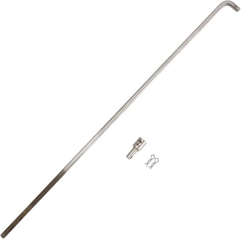 Throttle Rod 14.96" Throttle Linkage Universal Car Clip Accelerator Adjustable for Camaro 1967-1969 | for Nova 1968-1969 | for Chevelle 1964-1969 | for El Camino 1964-1969 - Upgraded Stainless Steel in Saudi Arabia