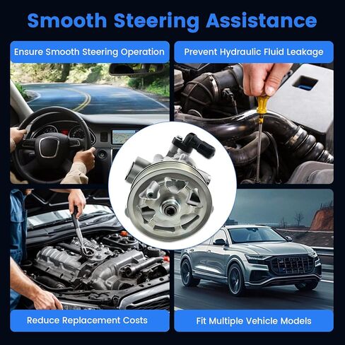 21-5495 مضخة توجيه كهربائية مع بكرة متوافقة مع Honda لـ 2008-2012 Accord، 2011-2012 Crosstour، 2011 Pilot، استبدل 215495 56100R40P05 in Kuwait