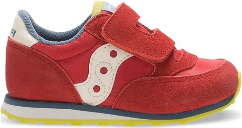 Saucony Jazz Hook & Loop Sneaker (Toddler/Little Kid), Grey/Navy/Green, 7 US Unisex in Kuwait