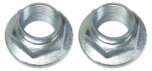 Qty2 Front Axle Hub Peen Crown Nut 20mmX1.50 08-14 Compatible with Grizzly 450 YFM450 in Kuwait