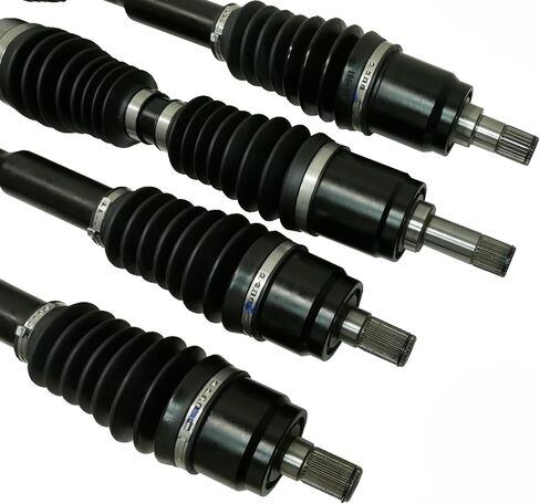 Monster XP Series Full CV Axle Set for Honda Pioneer 500 520 2015-2025 Front & Rear Telescoping Built Tough 4340 Chromoly Steel Direct Fit Factory Length with 4" of Travel in Kuwait