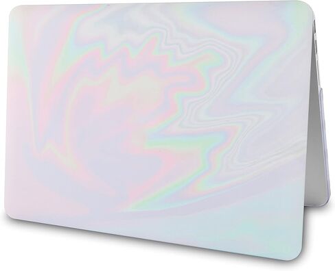 KECC متوافق مع حافظة MacBook Air 13 بوصة 2025 2024 2023 2022 الإصدار M4 A3240 M3 A3113 M2 A2681 غلاف صلب بلاستيكي لجهاز MacBook Air 13.6 بوصة، وردي خيالي in Kuwait