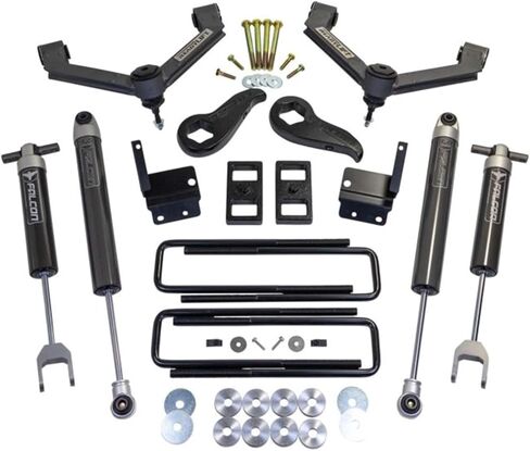 ReadyLIFT 69-30320 3'' SST Lift Kit with Fabricated Control Arms and Falcon 1.1 Monotube Shocks For Chevrolet/GMC 2500HD/3500HD RWD, 4WD in Kuwait
