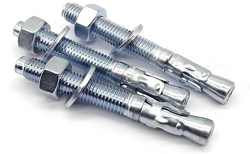 46 PCS Car Lift Install Kit, Leveling Kit for 2 Post Car Lift Installation, 3/4" x 5. 5" Steel Wedge Anchor Bolts, 1/4" 1/8" 1/16" Leveling Shim for Two Post Lift Kit in Kuwait