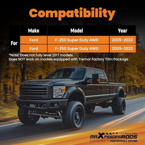maXpeedingrods 2"Front Leveling Lift Kit for Ford F-250 F-350 Super Duty 4WD 2005-2023, Lift Coil Spacers in Saudi Arabia