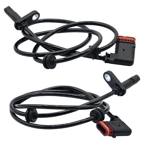 2pcs Rear Left and Right ABS Wheel Speed Sensor Compatible with Mercedes Benz C63 AMG E350 E550 2075400317 ALS2762 2 DoorBlack SeriesCoupe 10 11 12 13 2011 2012 2013 2010 in Kuwait