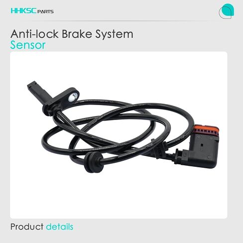 2pcs Rear Left and Right ABS Wheel Speed Sensor Compatible with Mercedes Benz C63 AMG E350 E550 2075400317 ALS2762 2 DoorBlack SeriesCoupe 10 11 12 13 2011 2012 2013 2010 in Kuwait