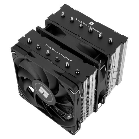 Thermalright Royal Knight 120 CPU Air Cooler, Computer Double Towers Radiator, 6 Heat Pipes CPU Cooler, Dual 120mm PWM Fans,Unobstructed RAM, for AM4/AM5;Intel 1851/1700/1150/1551/1200/2011 in Saudi Arabia
