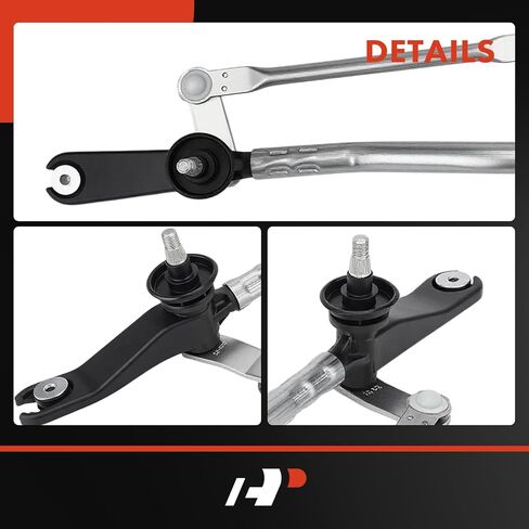 A-Premium Windshield Wiper Linkage Compatible with Jeep JL Series Wrangler 2019-2025, JT Series Gladiator 2020-2025 in Saudi Arabia