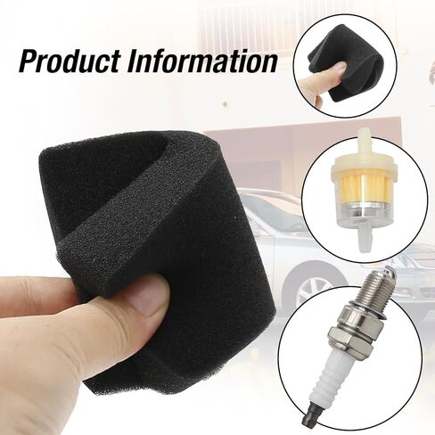 Anxingo 17211-Z07-000 Air Filter Element 17218-Z07-000 Outer Filter Kit Replacement for Honda EU2000 EU2000i EB2000 EB2000i EB2000iT1 EU2000iT1 EU2000iK1 EU2200I Generators in Saudi Arabia