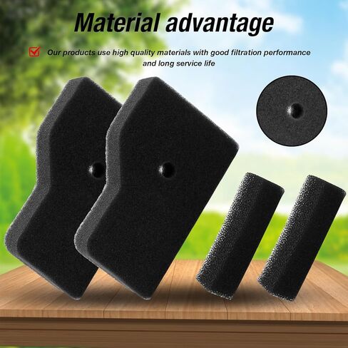 Anxingo 17211-Z07-000 Air Filter Element 17218-Z07-000 Outer Filter Kit Replacement for Honda EU2000 EU2000i EB2000 EB2000i EB2000iT1 EU2000iT1 EU2000iK1 EU2200I Generators in Saudi Arabia