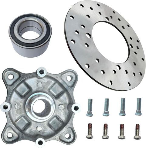 Rear Wheel Hub Bearing Brake Rotor Studs Kit Compatible with Polaris RZR 570 800 Sportsman 400 450 500 570 600 700 800 ACE Ranger 400 500 570 700 800 Diesel EV 2006-Up OEM # 5135113 3585502 in Saudi Arabia