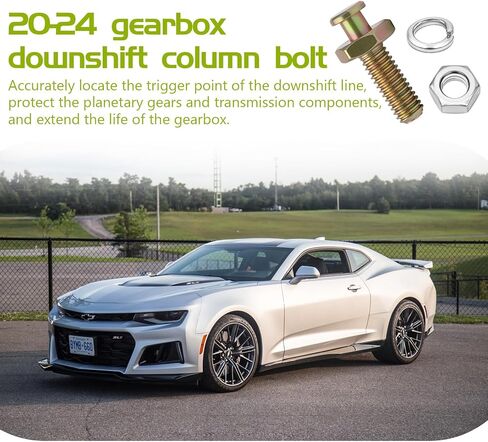 Throttle Linkage Adapter & Transmission Kickdown Stud Kit (8009 & 20-40) Compatible with Chevrolet 1977 and Later Models in Kuwait