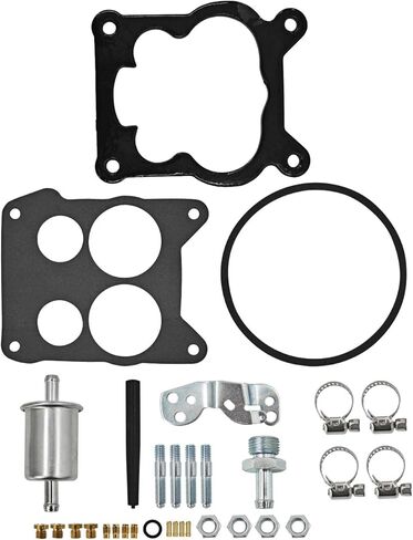 17080561 4 مكربن ​​بحري متوافق مع محرك روتشستر Quadrajet Mercruiser 260 350، استبدال # 1347-6492A1، 1347-7362A1، 1347-8292A4، 1347-9662A4 in Kuwait