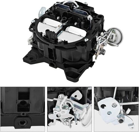 17080561 4 مكربن ​​بحري متوافق مع محرك روتشستر Quadrajet Mercruiser 260 350، استبدال # 1347-6492A1، 1347-7362A1، 1347-8292A4، 1347-9662A4 in Kuwait