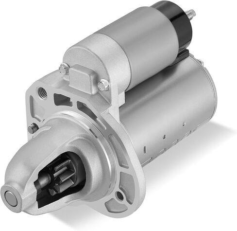 4801694AC Starter Motor Compatible with Jeep Grand Cherokee 2011 2012 V6 3.6L, 12V 1.3KW 9T Starter Fit with 04801694AC, 04801852AB, 4801852AB, 428000-7400, S6255S, 19203 in Saudi Arabia
