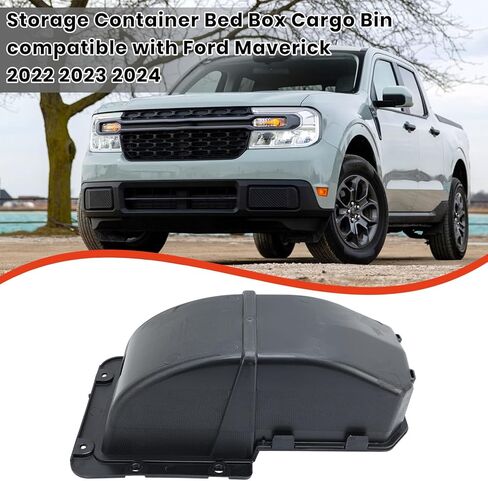 Storage Container Fit for Ford Maverick 2022 2023 2024 Bed Box Cargo Bin in Kuwait