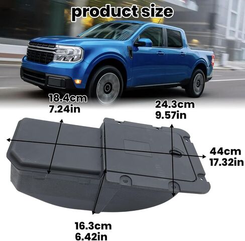 Storage Container Fit for Ford Maverick 2022 2023 2024 Bed Box Cargo Bin in Kuwait
