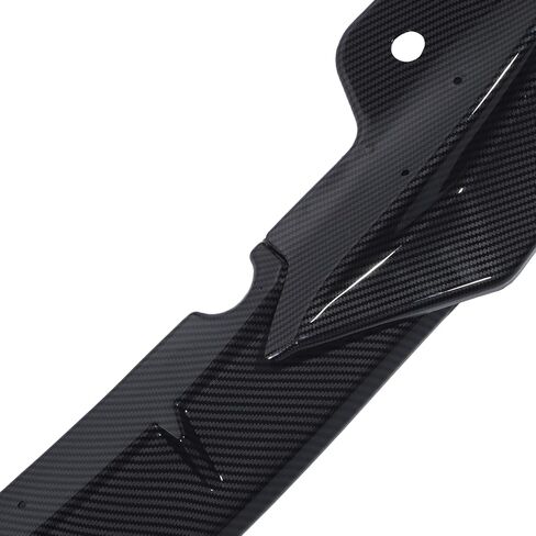 ZXMOTO Front Bumper Lip Spoiler Splitter Body Kit ABS Fit for BMW G20 G28 M Sport 3 Series Sedan 330i 330e M340i 2019 2020 2021 2022 Carbon Fiber Look in Kuwait