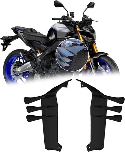 for MT-09 MT09 MT 09 SP 2024 2025 New Accessories Side Wing Side Spoiler Motorcycle Front Spoiler Lower Spoiler Fixed Wind Wing in Kuwait
