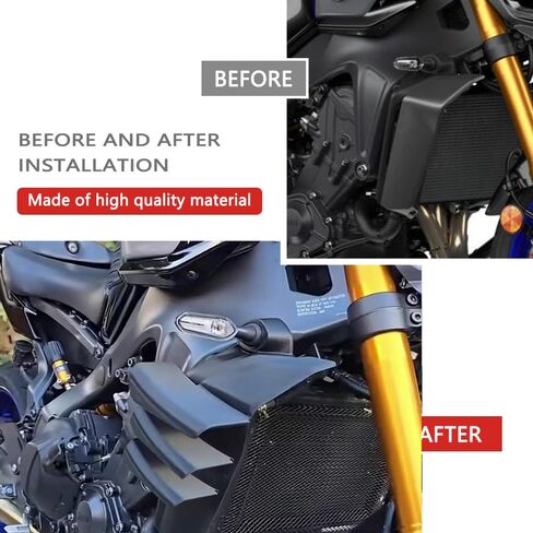 for MT-09 MT09 MT 09 SP 2024 2025 New Accessories Side Wing Side Spoiler Motorcycle Front Spoiler Lower Spoiler Fixed Wind Wing in Kuwait