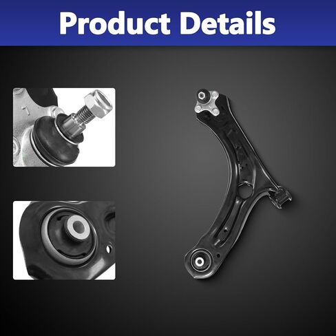 Control Arm, 8 PCS Front Lower Ball Joints Tie Rods Sway Bar Links Suspension Kit Compatible With 2012-2021 Volkswagen Passat 2012-2019 VW Beetle in Saudi Arabia