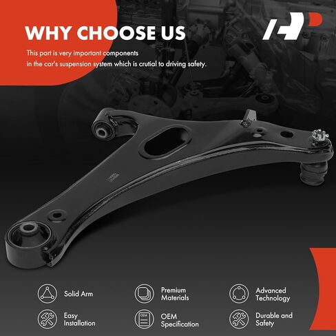 A-Premium Front Left Lower Control Arm with Ball Joint and Bushing Compatible with Subaru Outback 2010-2014, Legacy 2010-2014 in Saudi Arabia