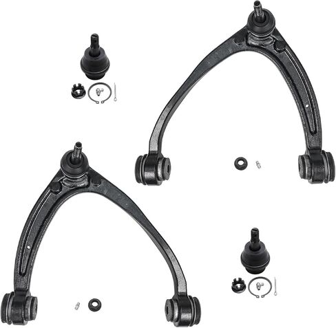 Detroit Axle - Front 16pc Suspension Kit for 4WD Cadillac Escalade Chevy Tahoe Silverado GMC Yukon XL Sierra 1500, Control Arms Wheel Bearing Hubs Sway Bars Ball Joints Tie Rods Boots Replacement in Saudi Arabia