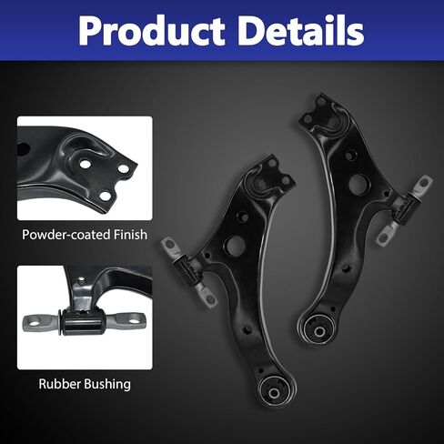Control Arm, Lower Ball Joint Tie Rod Ends Suspension Kit Compatible With 2004-2006 Toyota Camry Lexus ES330 2004-2008 Solara in Saudi Arabia