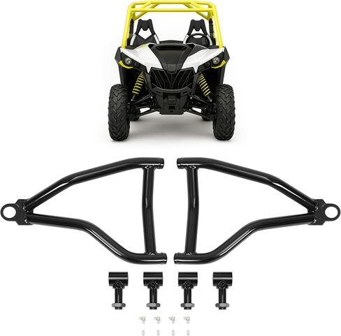 Front A Arm Compatible with 2013-2016 Maverick DPS/Standard/X MR DS/X RS/Max DPS/Turbo/Max Turbo X DS High Clearance Black A Arm Steel in Kuwait