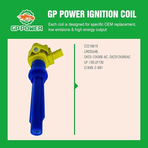 Performance Ignition Coil Packs LR035548 UF730 Set Of 6 Compatible With Land Rover Discovery 4 5 Range Rover 4 Range Rover Sport Velar JAGUAR F-PACE F-TYPE XE XF XFL XJL 3.0T V6 306PS in Saudi Arabia