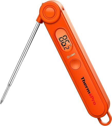 ThermoPro Digital Meat Thermometer for Cooking Instant Read Food Thermometer with Probe and Backlight for Oil Deep Fry Smoker BBQ Grill Kitchen Candy in Kuwait