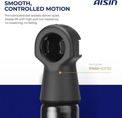 AISIN GASVL-01991 رفع الغطاء الأمامي يدعم دعامات الصدمات - متوافق مع فولفو S60 2001-2009، XC70 2003-2007، S80 1999-2006، V70 1999-2007 - مجموعة من 2 in Saudi Arabia