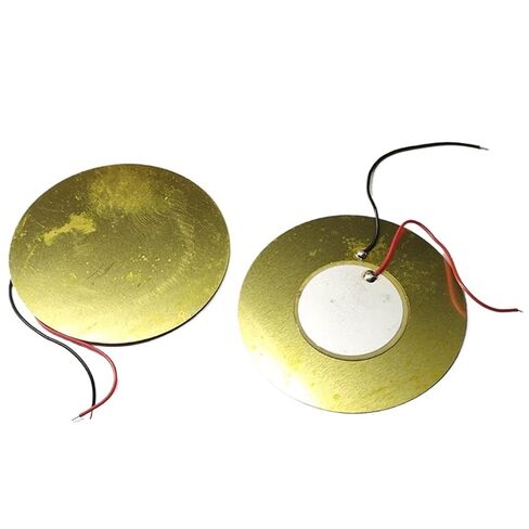 10pcs 50MM Piezoelectric Piezo Ceramic Wafer Plate Sounder Sensor Dia 50MM for Buzzer Loudspeaker in Saudi Arabia