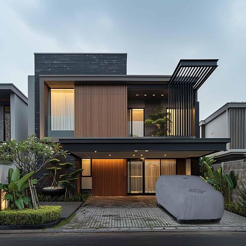 Ultimum Series Car Cover for Porsche Macan 2015-2026 Crossover SUV 4-Door All Weather Protection Semi Custom Fit Dust, Sun, Snow, Rain Protection Indoor Outdoor in Kuwait