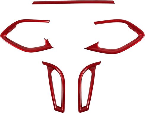 لوحة القيادة AC منفذ تنفيس الهواء مناسب لسيارة شيفروليه ماليبو 2016-2024 (أحمر خمري) in Kuwait