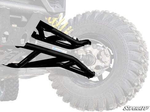 SuperATV Atlas Pro 2 بوصة أذرع A للإزاحة الأمامية لـ Can-Am Maverick X3 - أطلق العنان للوحش مقاس 64 بوصة | أسود in Saudi Arabia