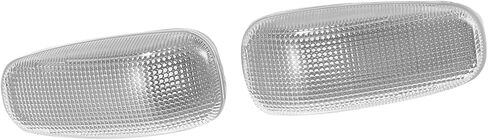 Pair Front Signal Side Marker Light Lens Cover for Dodge Sprinter 2500 3500 2003-2006 Base 2.7L L5 - Diesel 5124431AA 05124431AA Replacement Car Parts in Saudi Arabia