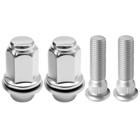 M12x1.50 Hub Bolt Wheel Lug Stud Nut Kit, Replacement for Toyota Corolla Camry 4Runner Land Cruiser Supra Avalon Sienna Lexus GS350 GX460 ES300, Replaces 90942-01058, 90942-02049 in Kuwait