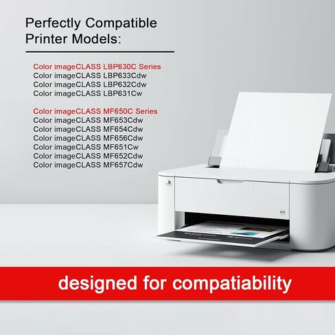 067 Toner Cartridge Set MF650C MF654Cdw MF656Cdw Replacement for Canon 067 067H, Compatible with Color imageCLASS MF653Cdw MF652Cdw LBP632Cdw Printer 4 Pack Ink in Kuwait