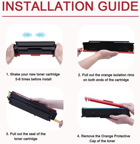 067 Toner Cartridge Set MF650C MF654Cdw MF656Cdw Replacement for Canon 067 067H, Compatible with Color imageCLASS MF653Cdw MF652Cdw LBP632Cdw Printer 4 Pack Ink in Kuwait