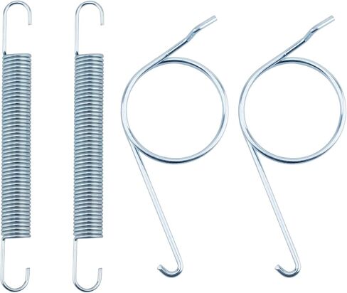 مجموعتان GX20494 Torsion Spring وGX10120 Deck Arm Idler Extension Springs، طقم وسادة الفرامل المتوافقة مع John Deere 42 بوصة L، D، X Series 100، 105، 115، 110، 120، 125، 130 جرارات وجزازات العشب in Kuwait