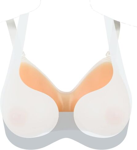 حزام على أشكال الثدي - صدرية وهمية من السيليكون لمرتدي الملابس ذات حجم قابل للتعديل in Kuwait